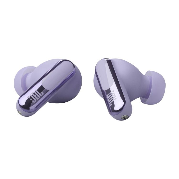 JBL Live Beam 3 | Écouteurs intra-auriculaires - Écran tactile LED 1,45" - Mauve-SONXPLUS Rivière-du-Loup