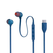 JBL Tune 310C | Écouteurs intra-auriculaires - Filaire - USB-C - Télécommande 3 boutons - Bleu-SONXPLUS Rivière-du-Loup