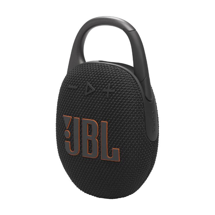 JBL Clip 5 | Haut-parleur à mousqueton portable - Bluetooth - IP67 - Noir-SONXPLUS Rivière-du-Loup