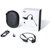 SHOKZ OpenComm2 USB-A | Écouteurs à conduction osseuse - Bluetooth - Adaptateur USB-A - Microphone - Noir-SONXPLUS Rivière-du-Loup