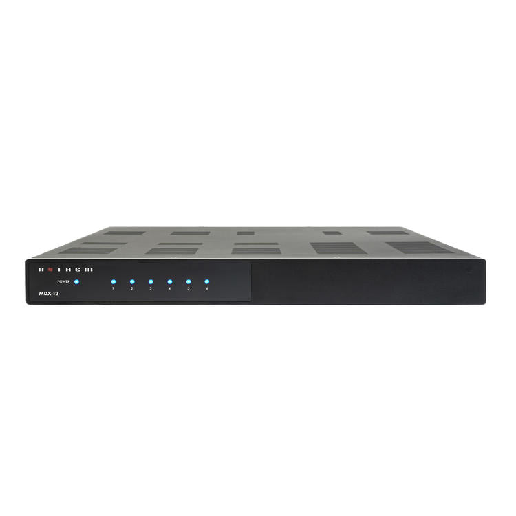 Anthem MDX12 | Amplificateur 12 canaux - 6 zones - Noir-SONXPLUS Rivière-du-Loup