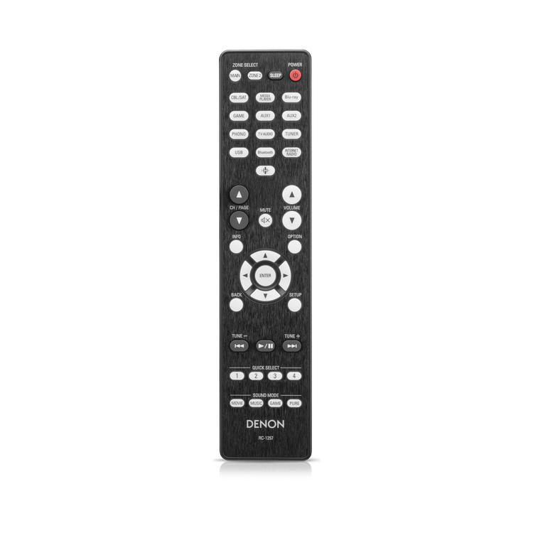 Denon AVR-S770H | Récepteur AV - 7.2 canaux - Cinéma maison - 8K - HEOS intégré - 75W - Noir-SONXPLUS Rivière-du-Loup