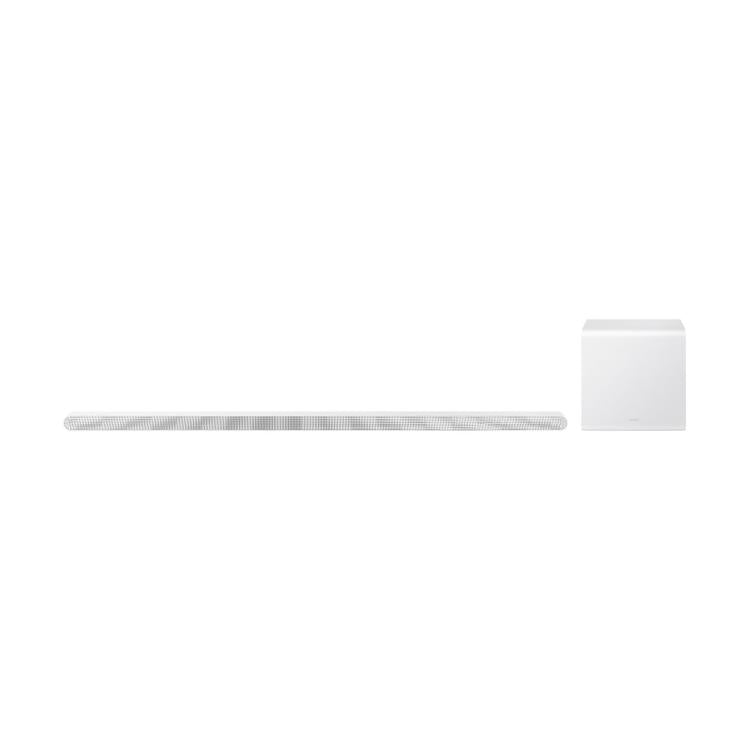 Samsung HW-S801D | Barre de son ultra slim - 3.1.2 canaux - Caisson de graves sans fil - 330W - Dolby Atmos - Bluetooth - Blanc-SONXPLUS Rivière-du-Loup