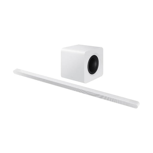 Samsung HW-S801D | Barre de son ultra slim - 3.1.2 canaux - Caisson de graves sans fil - 330W - Dolby Atmos - Bluetooth - Blanc-SONXPLUS Rivière-du-Loup