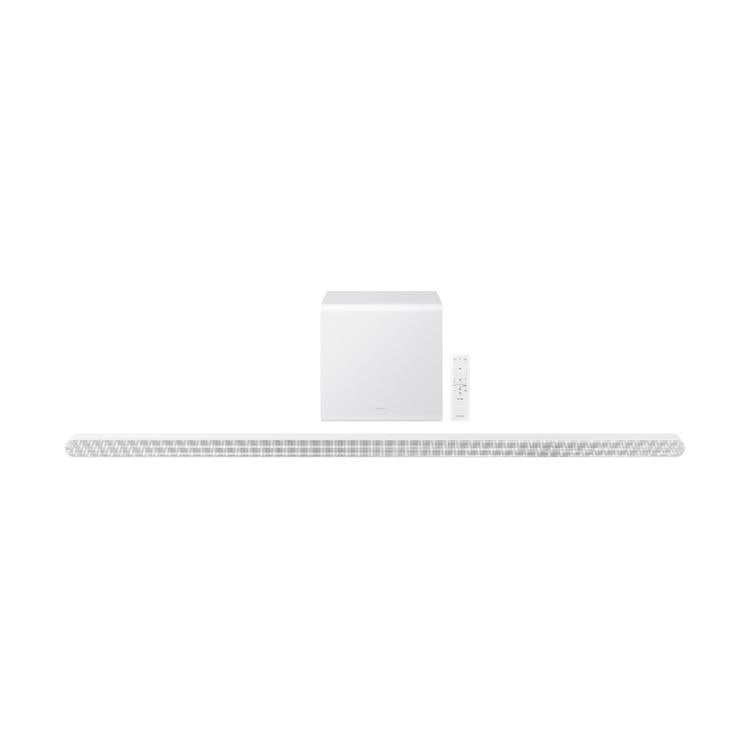 Samsung HW-S801D | Barre de son ultra slim - 3.1.2 canaux - Caisson de graves sans fil - 330W - Dolby Atmos - Bluetooth - Blanc-SONXPLUS Rivière-du-Loup