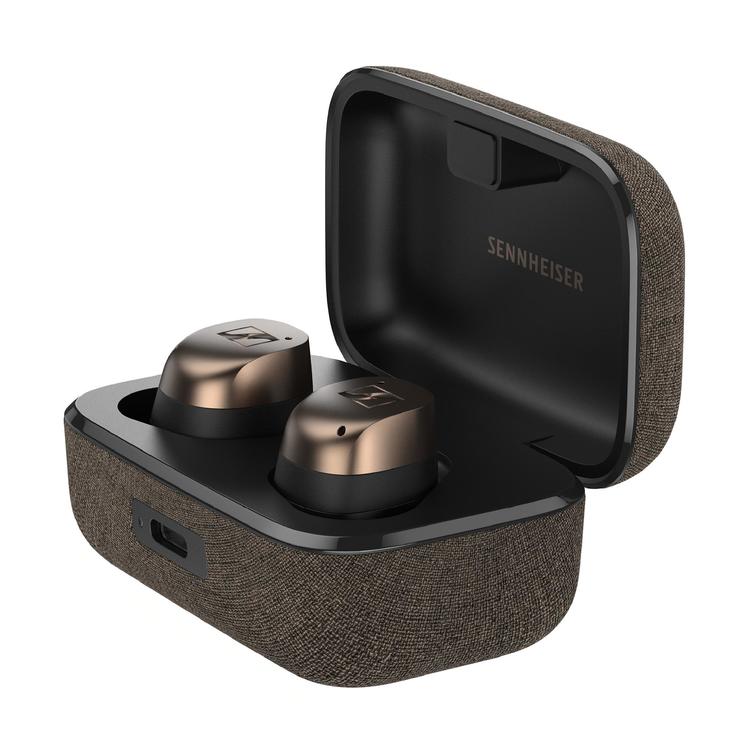 Sennheiser MOMENTUM True Wireless 4 | Écouteurs intra-auriculaires - Sans fil - Réduction adaptative du bruit - Noir/Cuivre-SONXPLUS Rivière-du-Loup