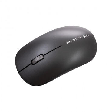 BlueDiamond 37669 | Souris - Sans fil - Boutons silencieux - Noir-SONXPLUS Rivière-du-Loup