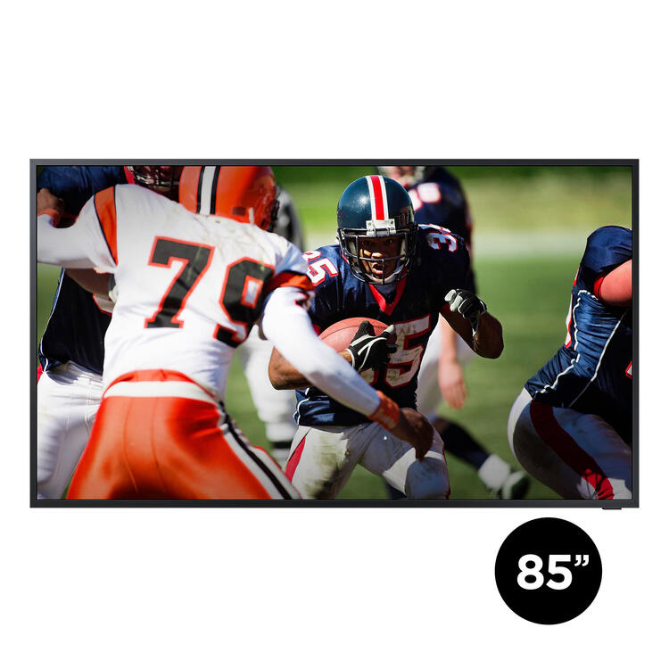 Samsung QN85LST9CAFXZC | Téléviseur extérieur QLED 85" The Terrace - Protection solaire directe - Résistant aux intempéries - 4K Ultra HD-SONXPLUS Rivière-du-Loup