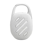JBL Clip 5 | Haut-parleur à mousqueton portable - Bluetooth - IP67 - Blanc-SONXPLUS Rivière-du-Loup