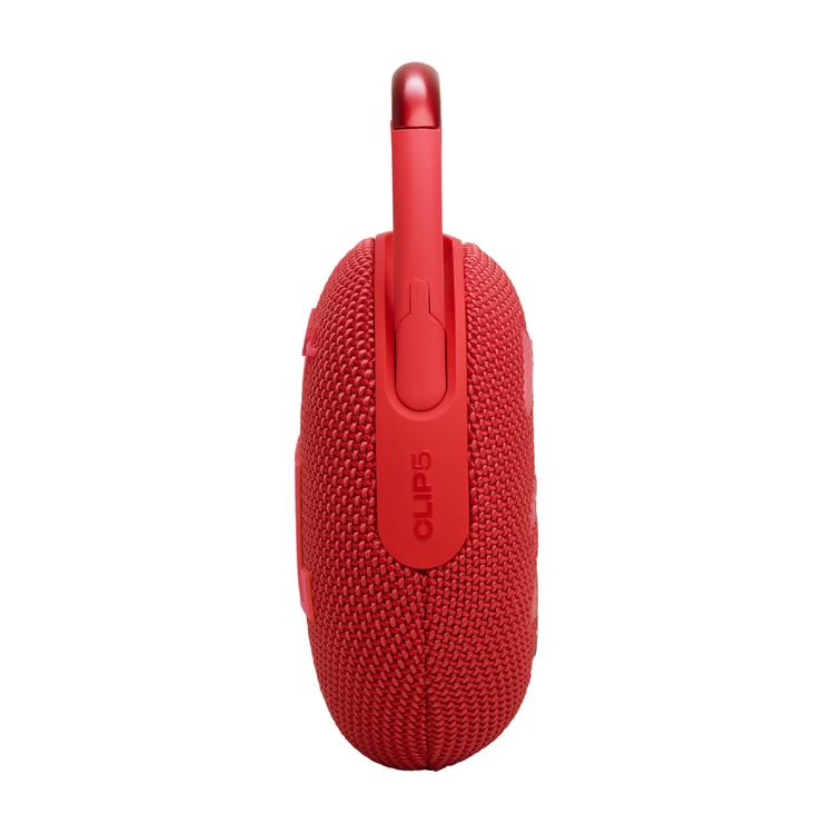 JBL Clip 5 | Haut-parleur à mousqueton portable - Bluetooth - IP67 - Rouge-SONXPLUS Rivière-du-Loup