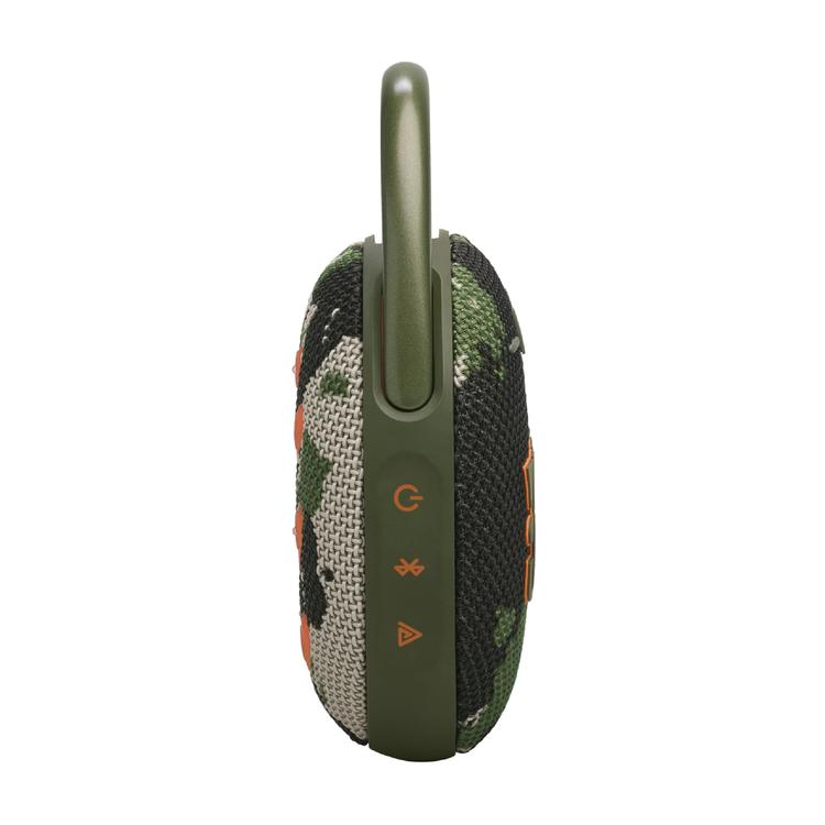 JBL Clip 5 | Haut-parleur à mousqueton portable - Bluetooth - IP67 - Camouflage-SONXPLUS Rivière-du-Loup