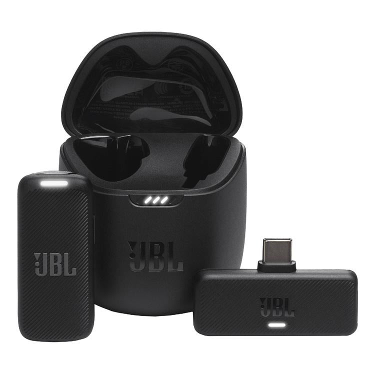 JBL Quantum Stream Wireless | Microphone sans fil à clip - 24 Heures d'autonomie totale - Noir-SONXPLUS Rivière-du-Loup