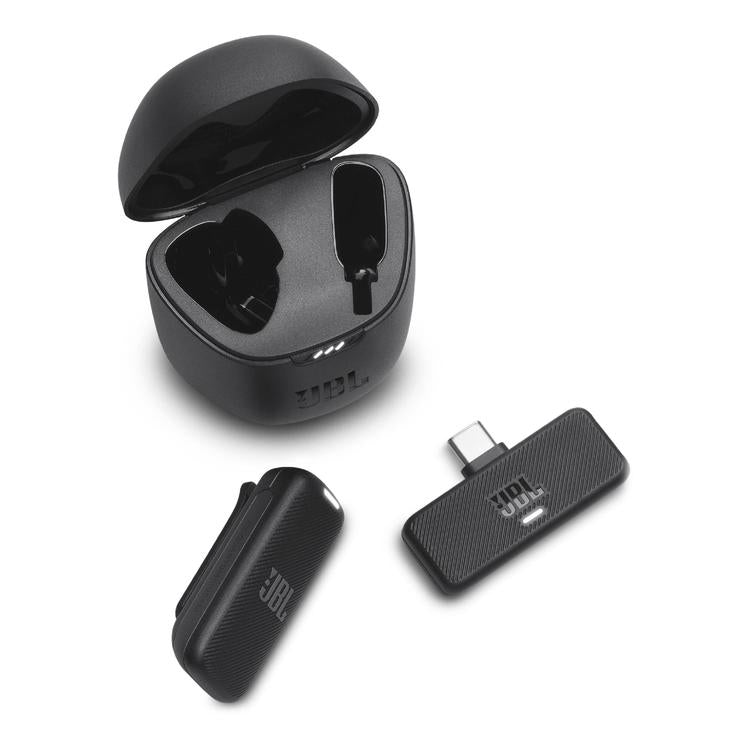 JBL Quantum Stream Wireless | Microphone sans fil à clip - 24 Heures d'autonomie totale - Noir-SONXPLUS Rivière-du-Loup