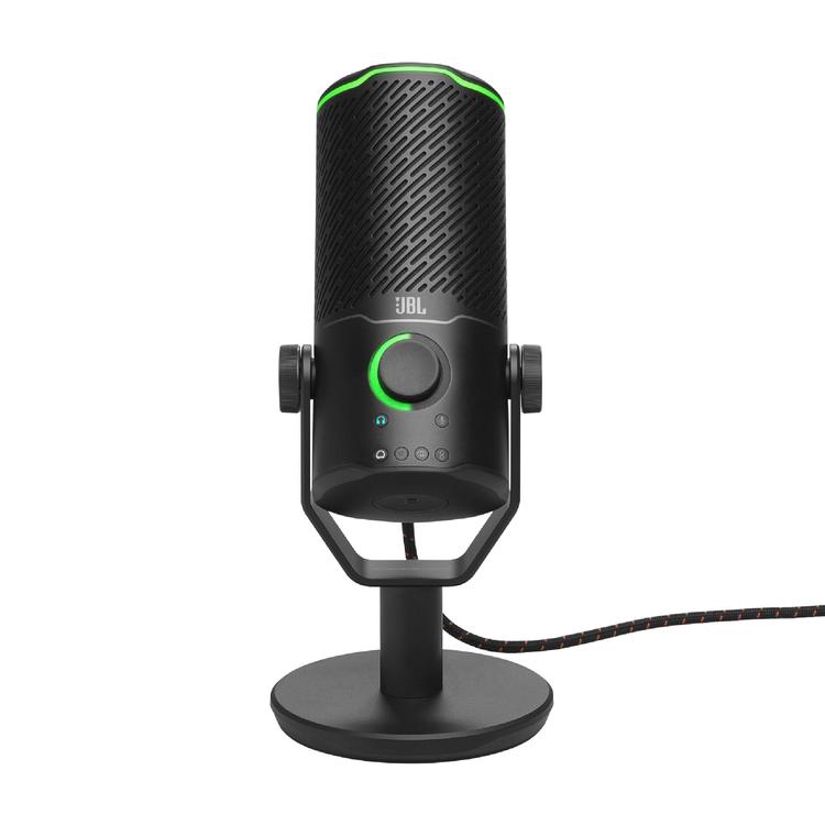 JBL Quantum Stream Studio | Microphone de studio - Entrée 3,5mm - Noir-SONXPLUS Rivière-du-Loup