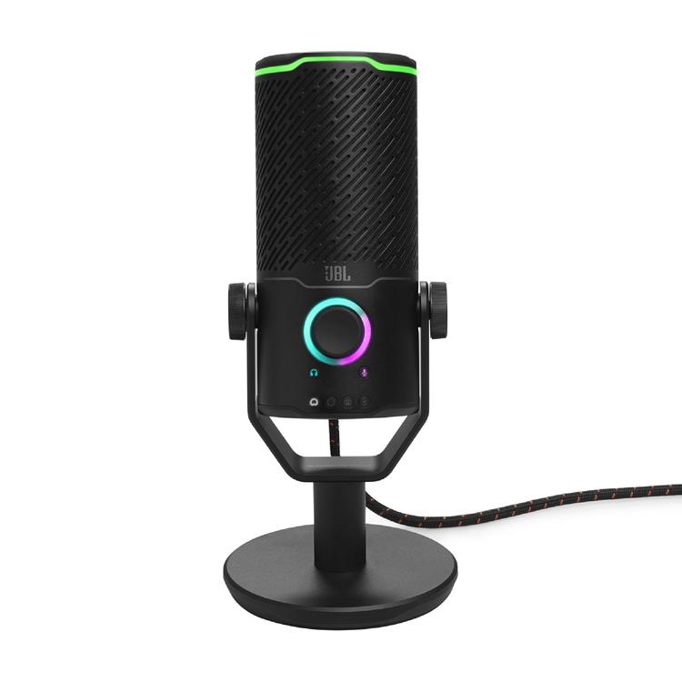 JBL Quantum Stream Studio | Microphone de studio - Entrée 3,5mm - Noir-SONXPLUS Rivière-du-Loup