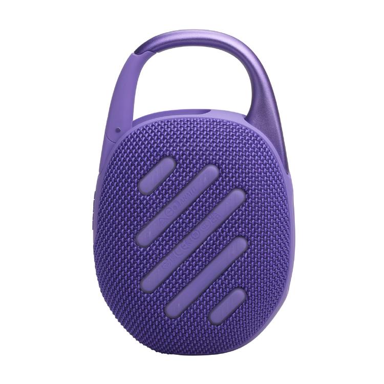 JBL Clip 5 | Haut-parleur à mousqueton portable - Bluetooth - IP67 - Mauve-SONXPLUS Rivière-du-Loup
