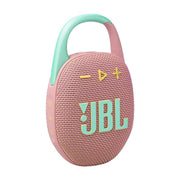JBL Clip 5 | Haut-parleur à mousqueton portable - Bluetooth - IP67 - Rose-SONXPLUS Rivière-du-Loup