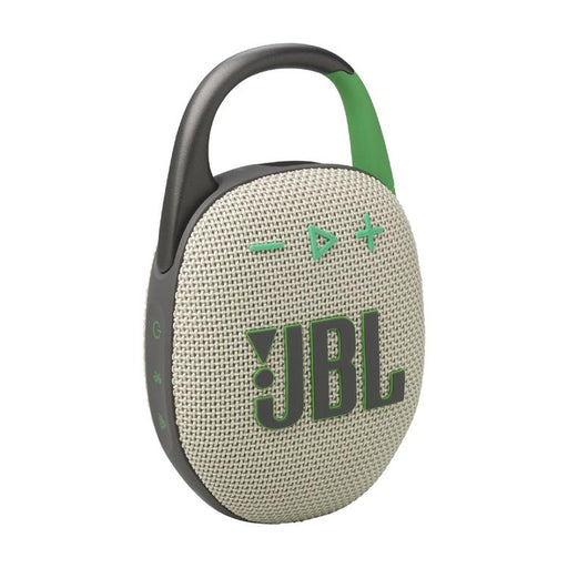 JBL Clip 5 | Haut-parleur à mousqueton portable - Bluetooth - IP67 - Sable-SONXPLUS Rivière-du-Loup