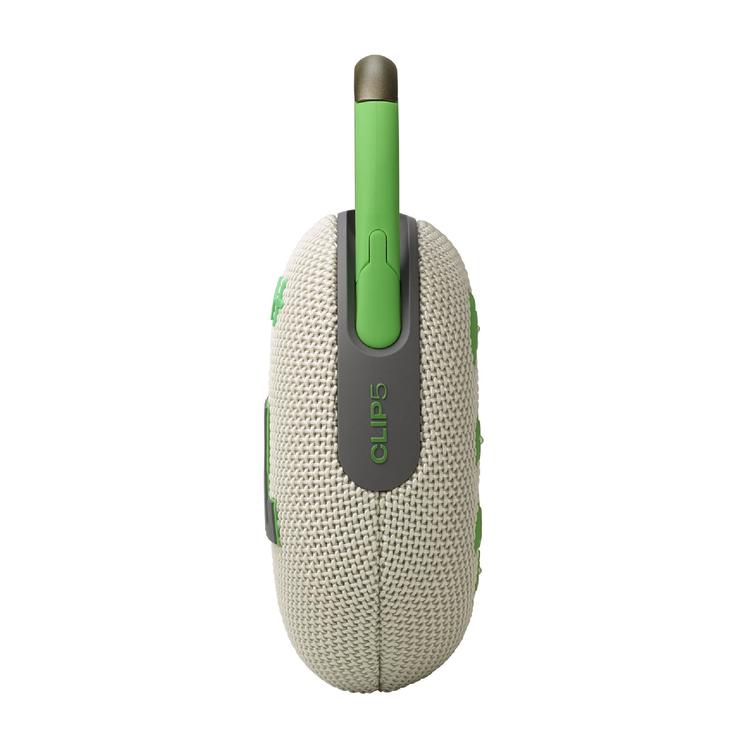 JBL Clip 5 | Haut-parleur à mousqueton portable - Bluetooth - IP67 - Sable-SONXPLUS Rivière-du-Loup