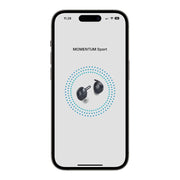 Sennheiser Momentum Sport | Écouteurs intra-auriculaires - Sans fil - Réduction active du bruit - Noir-SONXPLUS Rivière-du-Loup