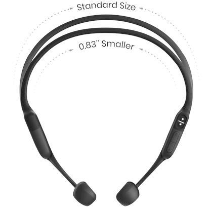 SHOKZ OpenRun Pro Mini | Écouteurs à conduction osseuse - Sport - Bluetooth - 10 Heures d'autonomie - Noir-SONXPLUS Rivière-du-Loup