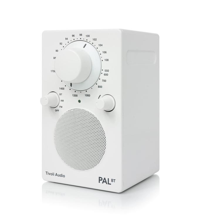 Tivoli PAL BT | Radio Am/Fm portatif - Jusqu'à 12 heures d'autonomie - Bluetooth - Blanc-SONXPLUS Rivière-du-Loup