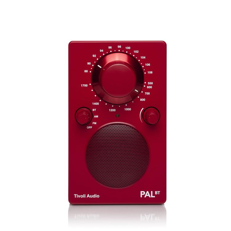 Tivoli PAL BT | Radio Am/Fm portatif - Jusqu'à 12 heures d'autonomie - Bluetooth - Rouge-SONXPLUS Rivière-du-Loup