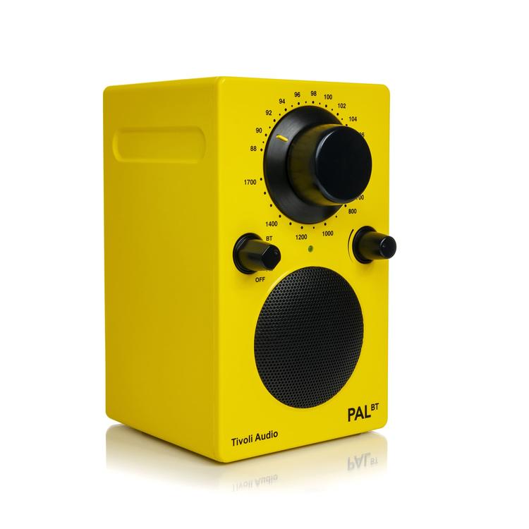 Tivoli PAL BT | Radio Am/Fm portatif - Jusqu'à 12 heures d'autonomie - Bluetooth - Jaune-SONXPLUS Rivière-du-Loup