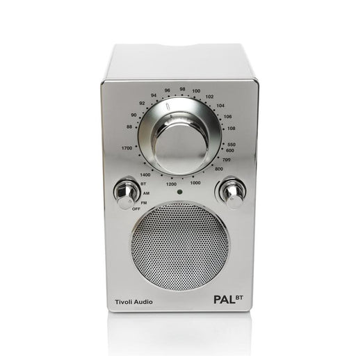 Tivoli PAL BT | Radio Am/Fm portatif - Jusqu'à 12 heures d'autonomie - Bluetooth - Chrome-SONXPLUS Rivière-du-Loup