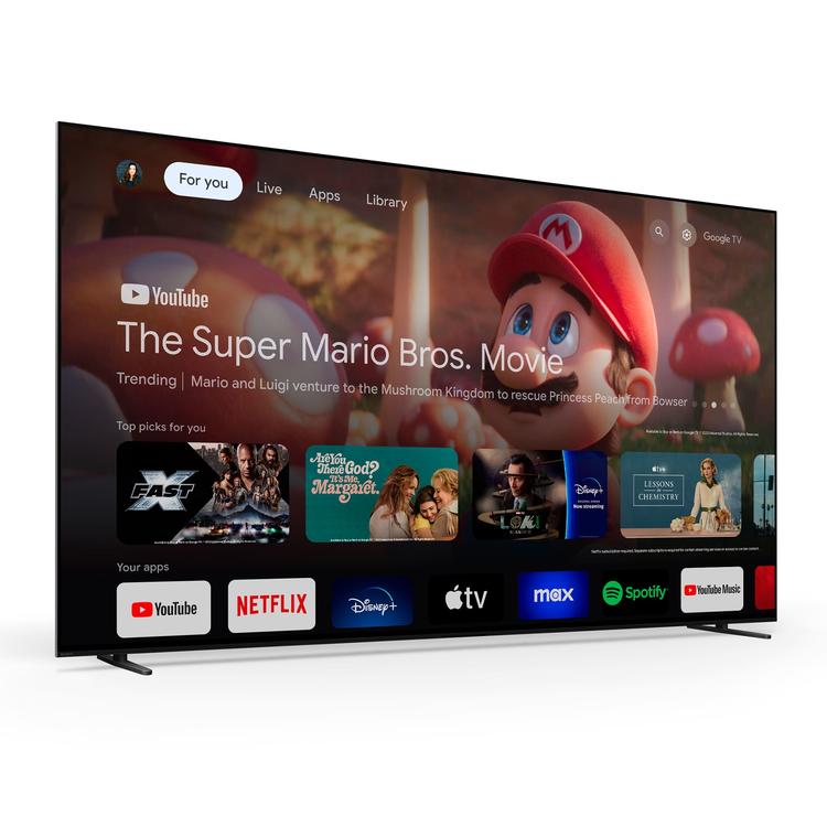 Sony BRAVIA8 K-77XR80 | Téléviseur 77" - OLED - 4K HDR - 120Hz - Série XR80 - Google TV-SONXPLUS Rivière-du-Loup