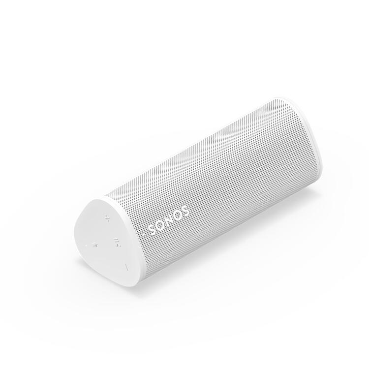 Sonos Roam 2 | Haut-parleur portatif - Bluetooth - Wi-Fi - Étanche - Couplage Stéréo - Blanc-SONXPLUS Rivière-du-Loup