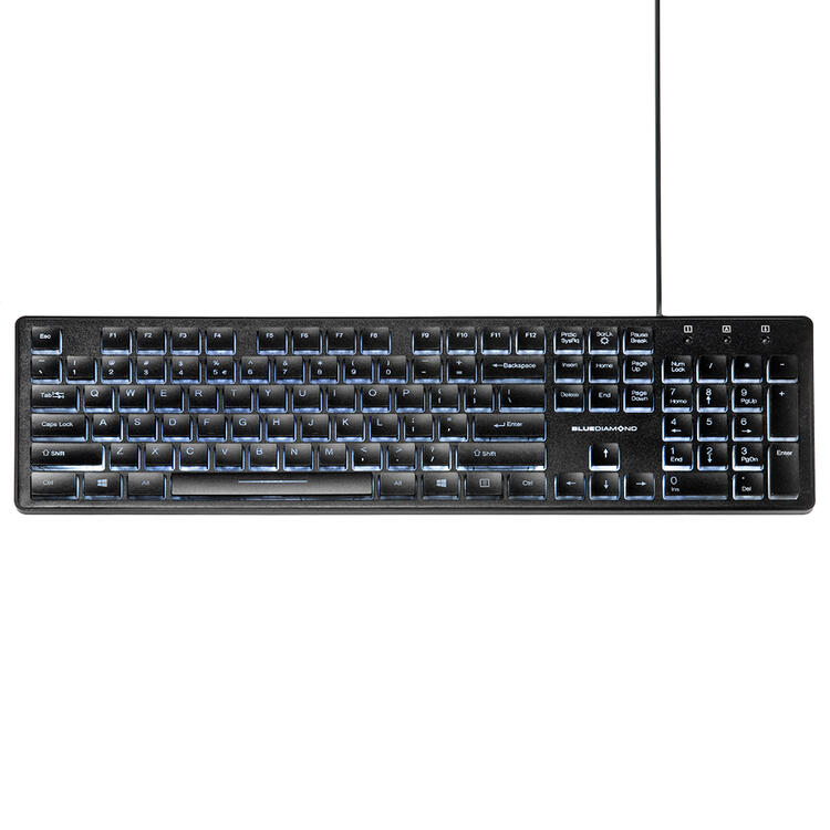 BlueDiamond 37394 | Clavier rétroéclairé - Connect - Touches lumineuses - Français-SONXPLUS Rivière-du-Loup