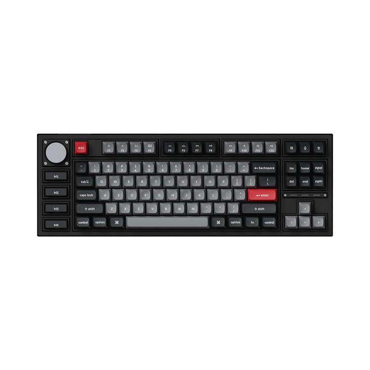 Keychron Q3 Pro 300190 | Clavier noir carbone - Sans fil et filaire - 4000 mAh-SONXPLUS Rivière-du-Loup