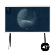 Samsung QN43LS01DAFXZC | The Serif 43" - QLED - 4k Ultra HD - 60 Hz - Série LS01D - Blanc-SONXPLUS Rivière-du-Loup