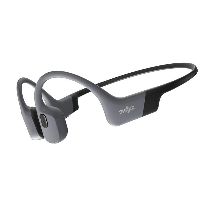 SHOKZ OpenSwim Pro | Écouteurs à conduction osseuse - Pour Natation - Bluetooth - IP68 - 9 Heures d'autonomie - Gris-SONXPLUS Rivière-du-Loup