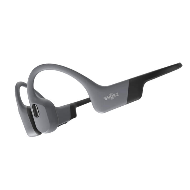 SHOKZ OpenSwim Pro | Écouteurs à conduction osseuse - Pour Natation - Bluetooth - IP68 - 9 Heures d'autonomie - Gris-SONXPLUS Rivière-du-Loup