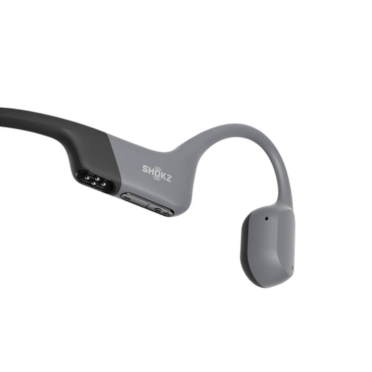SHOKZ OpenSwim Pro | Écouteurs à conduction osseuse - Pour Natation - Bluetooth - IP68 - 9 Heures d'autonomie - Gris-SONXPLUS Rivière-du-Loup