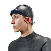 SHOKZ OpenSwim Pro | Écouteurs à conduction osseuse - Pour Natation - Bluetooth - IP68 - 9 Heures d'autonomie - Rouge-SONXPLUS Rivière-du-Loup