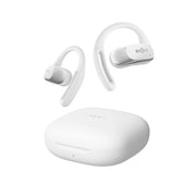 SHOKZ OpenFit Air | Écouteurs conduction osseuse - Jusqu'à 28 heures d'écoute - Bluetooth - Blanc-SONXPLUS Rivière-du-Loup