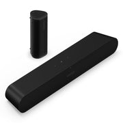 Sonos | Ensemble pour deux pièces avec Ray et Roam 2 - Noir-SONXPLUS Rivière-du-Loup