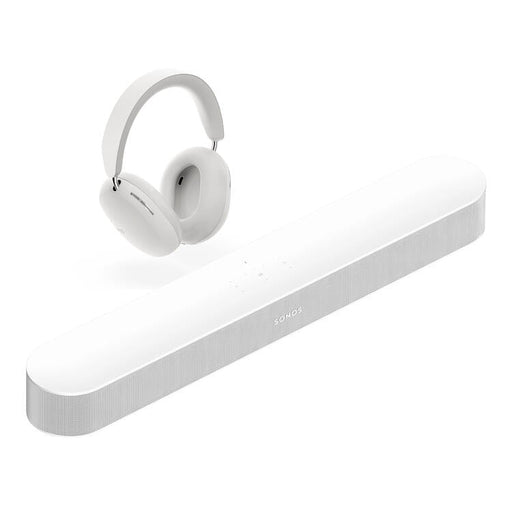 Sonos | Ensemble de divertissement personnel avec Sonos Beam (2e gen.) et Sonos Ace - Blanc-SONXPLUS Rivière-du-Loup