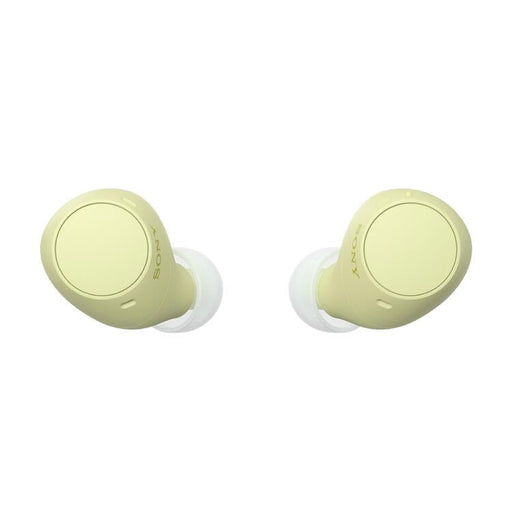 Sony WF-C510 | Écouteurs intra-auriculaires - 100% Sans fil - Bluetooth - Microphone - Jusqu'à 22 heures d'autonomie - IPX4 - Jaune-SONXPLUS Rivière-du-Loup
