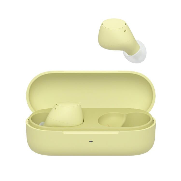 Sony WF-C510 | Écouteurs intra-auriculaires - 100% Sans fil - Bluetooth - Microphone - Jusqu'à 22 heures d'autonomie - IPX4 - Jaune-SONXPLUS Rivière-du-Loup