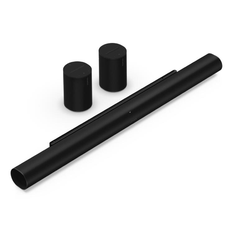 Sonos | Ensemble ambiophonique avec Arc Ultra - 9.1.4 Canaux + 2 Era 100 - Noir-SONXPLUS Rivière-du-Loup