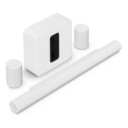 Sonos | Ensemble immersif haut de gamme avec Arc Ultra - 9.1.4 Canaux + 2 Era 100 + Sub 4 - Blanc-SONXPLUS Rivière-du-Loup