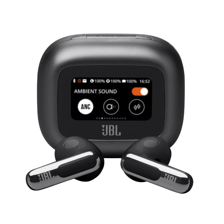 JBL Live Flex 3 | Écouteurs intra-auriculaire - Sans fil - Réduction de bruit - Écran tactile 1,45" - Noir-SONXPLUS Rivière-du-Loup