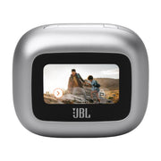 JBL Live Flex 3 | Écouteurs intra-auriculaire - Sans fil - Réduction de bruit - Écran tactile 1,45" - Argent-SONXPLUS Rivière-du-Loup
