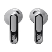 JBL Live Flex 3 | Écouteurs intra-auriculaire - Sans fil - Réduction de bruit - Écran tactile 1,45" - Argent-SONXPLUS Rivière-du-Loup