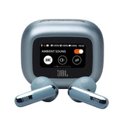 JBL Live Flex 3 | Écouteurs intra-auriculaire - Sans fil - Réduction de bruit - Écran tactile 1,45" - Bleu-SONXPLUS Rivière-du-Loup