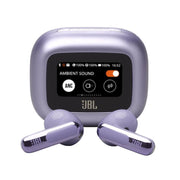 JBL Live Flex 3 | Écouteurs intra-auriculaire - Sans fil - Réduction de bruit - Écran tactile 1,45" - Mauve-SONXPLUS Rivière-du-Loup